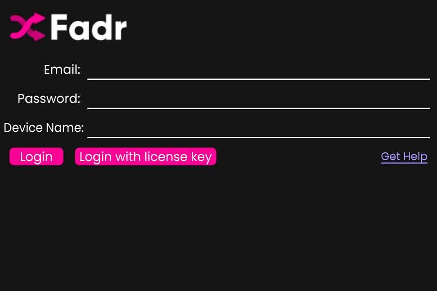 Fadr Stems Plugin Docs - Help - Fadr